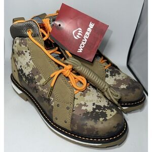 WOLVERINE HALO SPARTAN UNSC Limited Edition Boots-‎ Men's Size 8- New- (002)